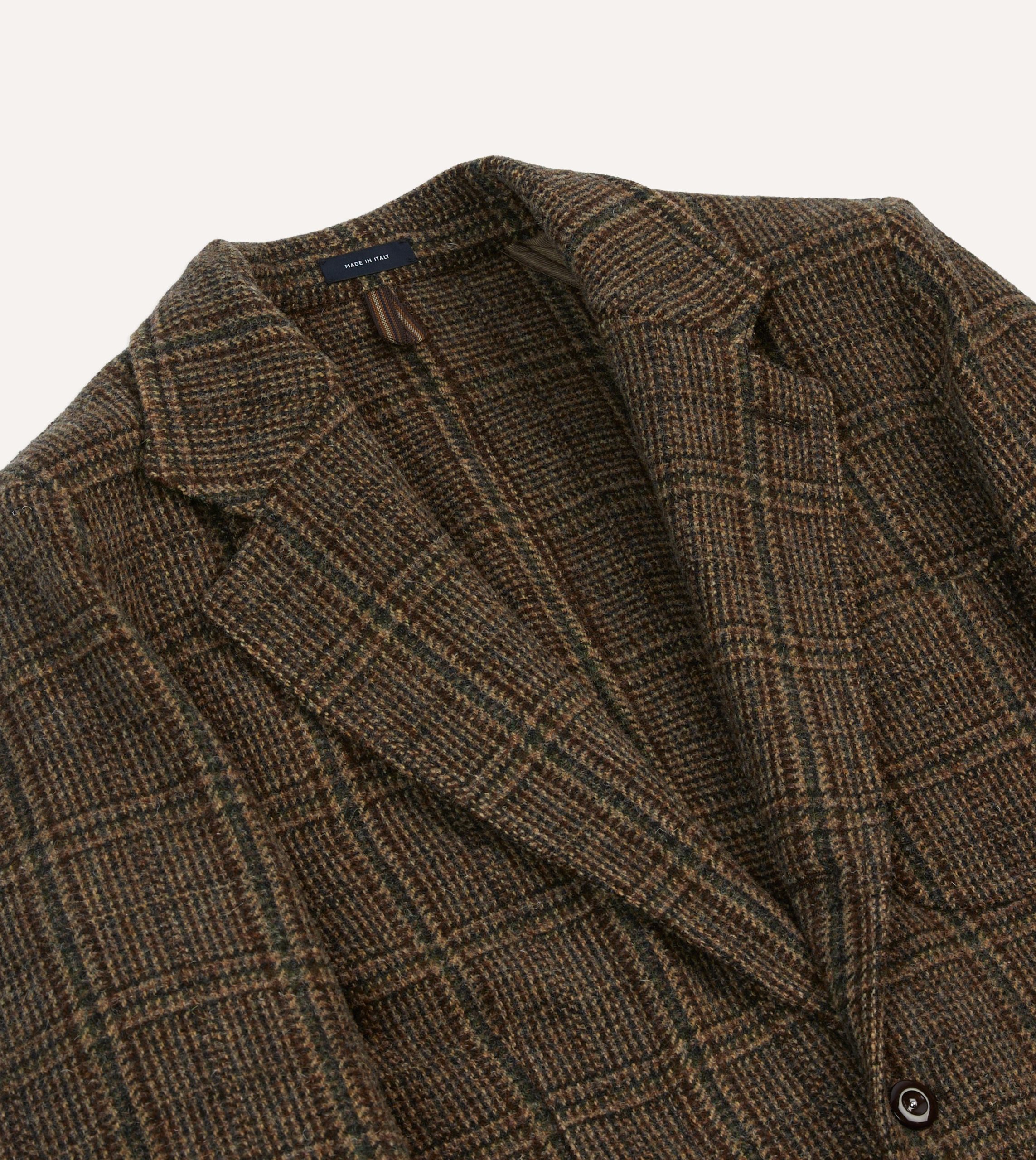 Brown Check Harris Tweed Games Blazer Mk. VII - Image 3