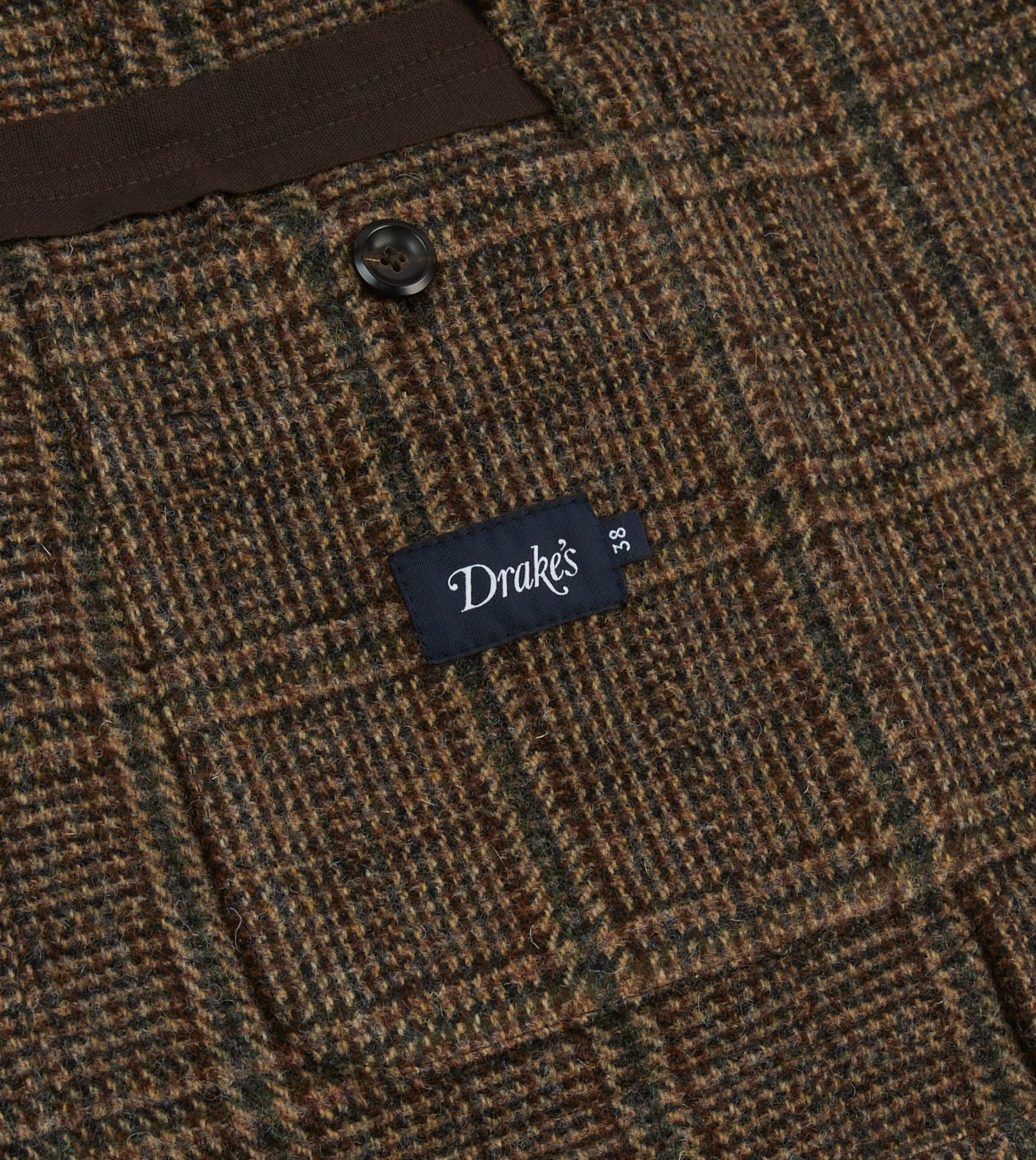 Brown Check Harris Tweed Games Blazer Mk. VII - Image 8