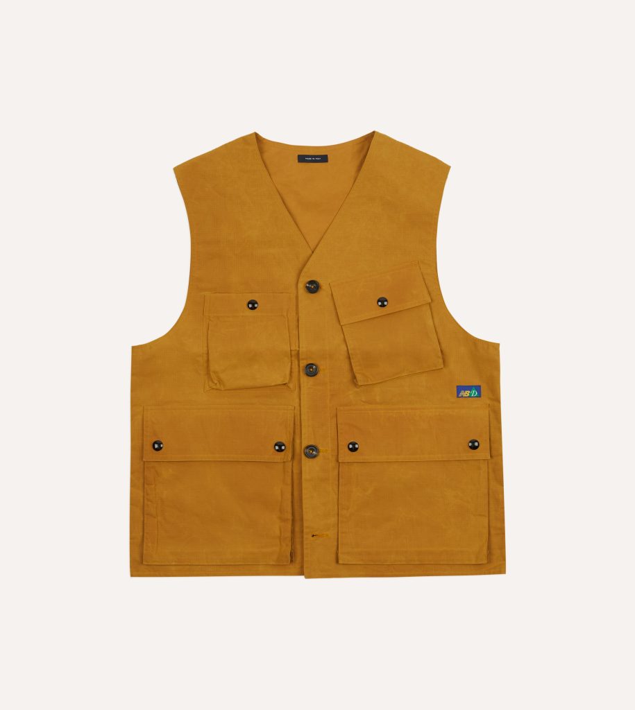 Drake's and New Balance Ripstop Cotton Utility Vest