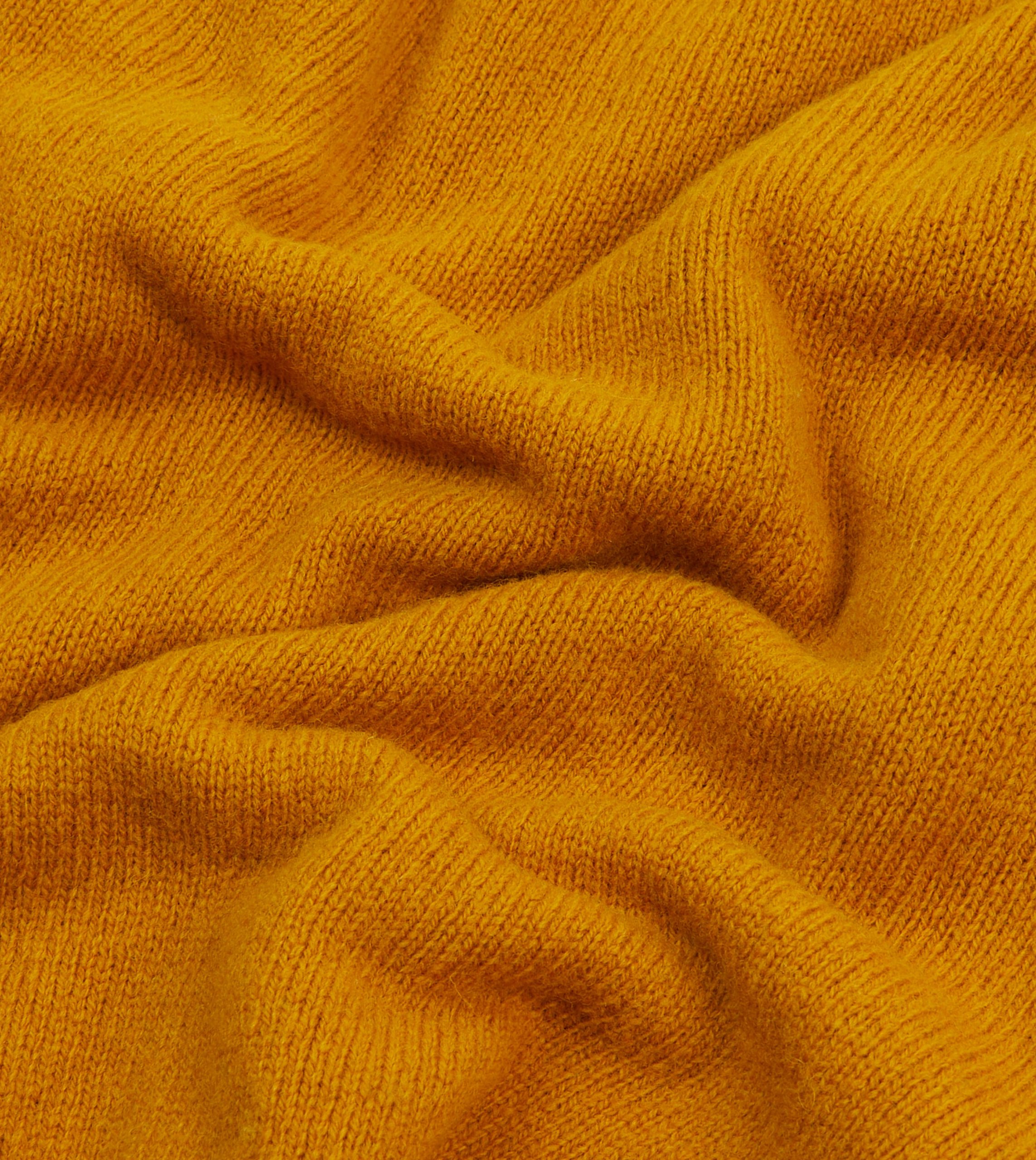 Green Multi Colourblock Brushed Shetland Crew Neck Jumper - Image 2