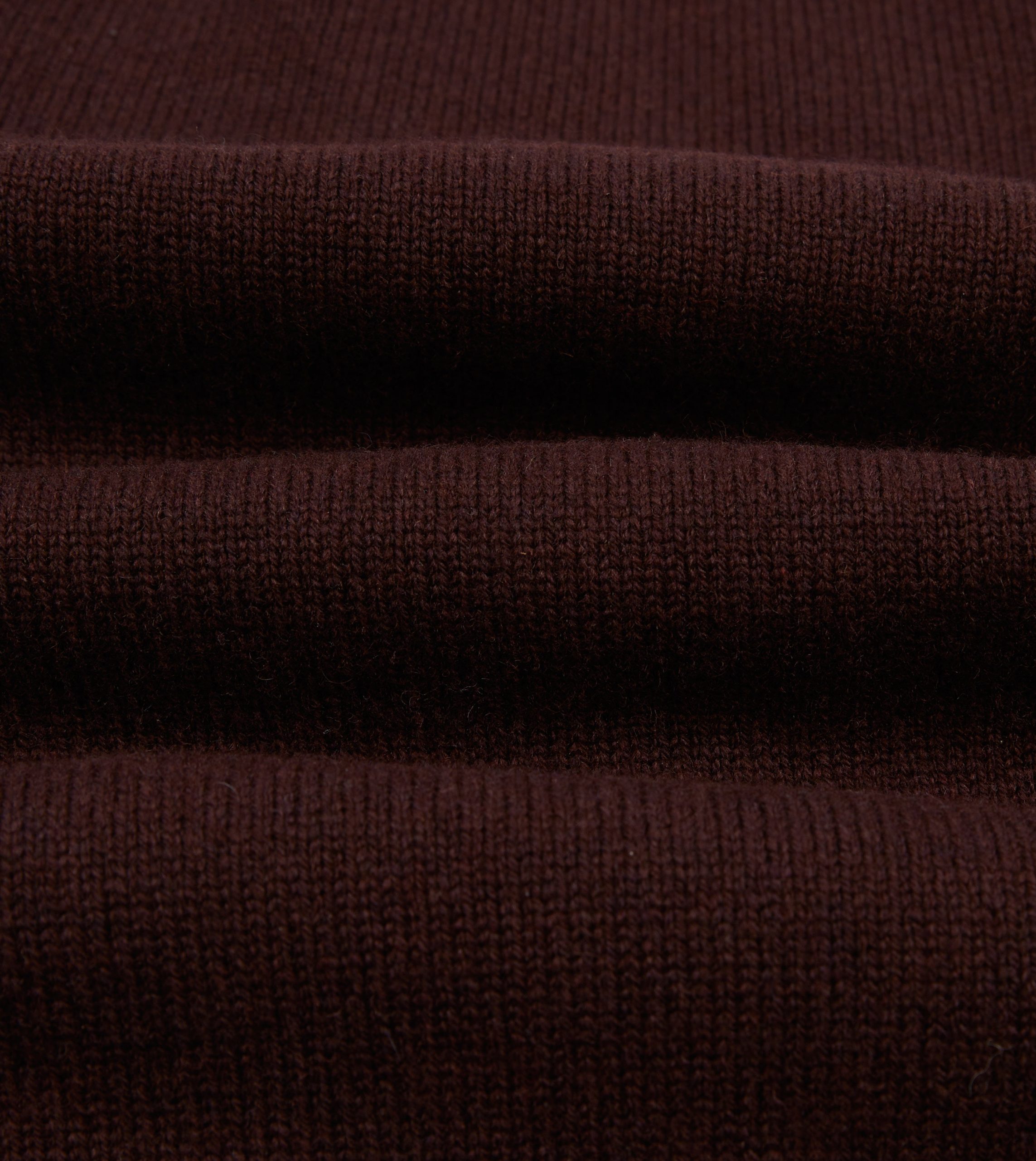 Dark Brown Lambswool 6 Button Cardigan - Image 2