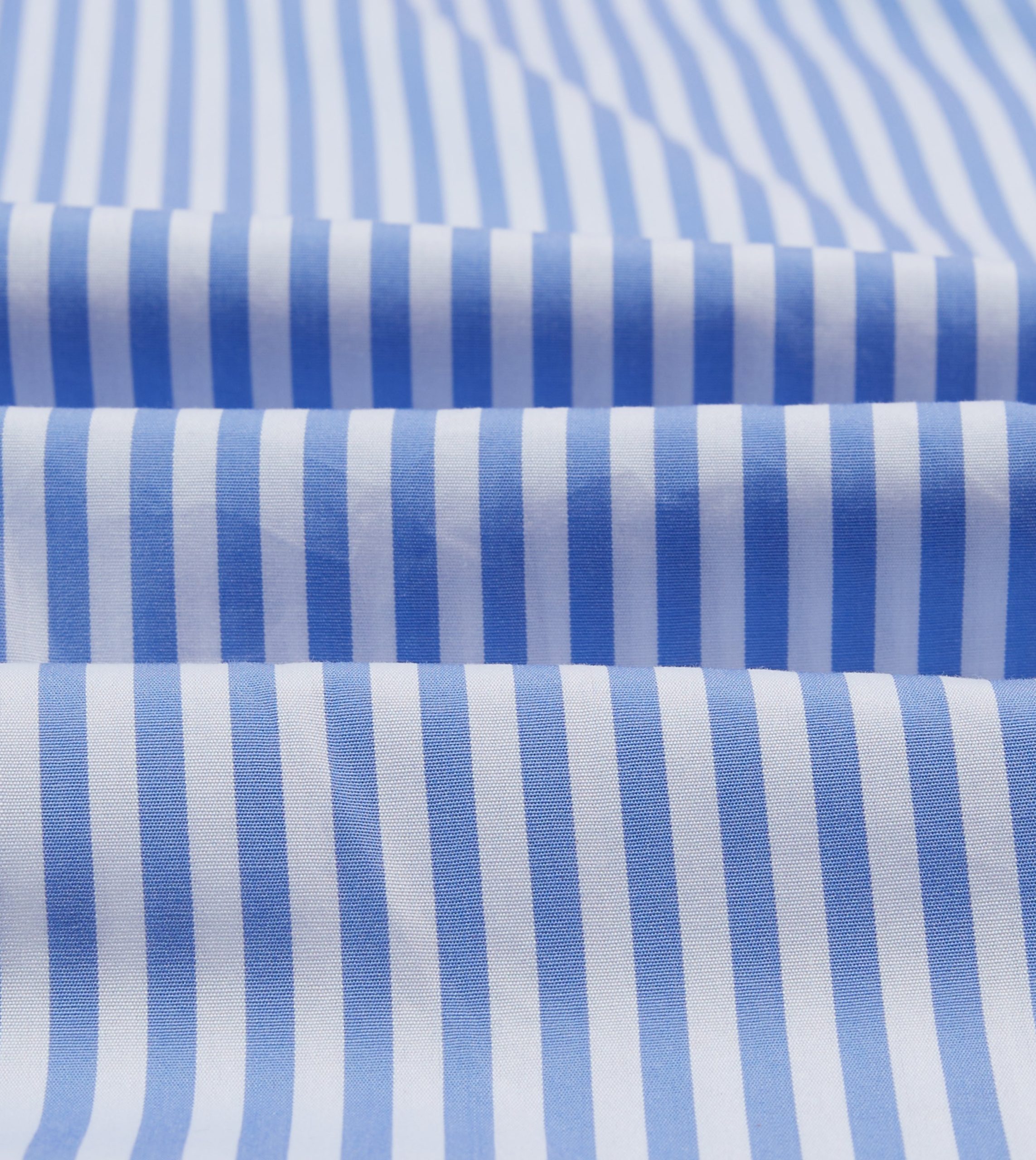 Blue Bengal Stripe Cotton Poplin Button-Down Shirt - Image 2
