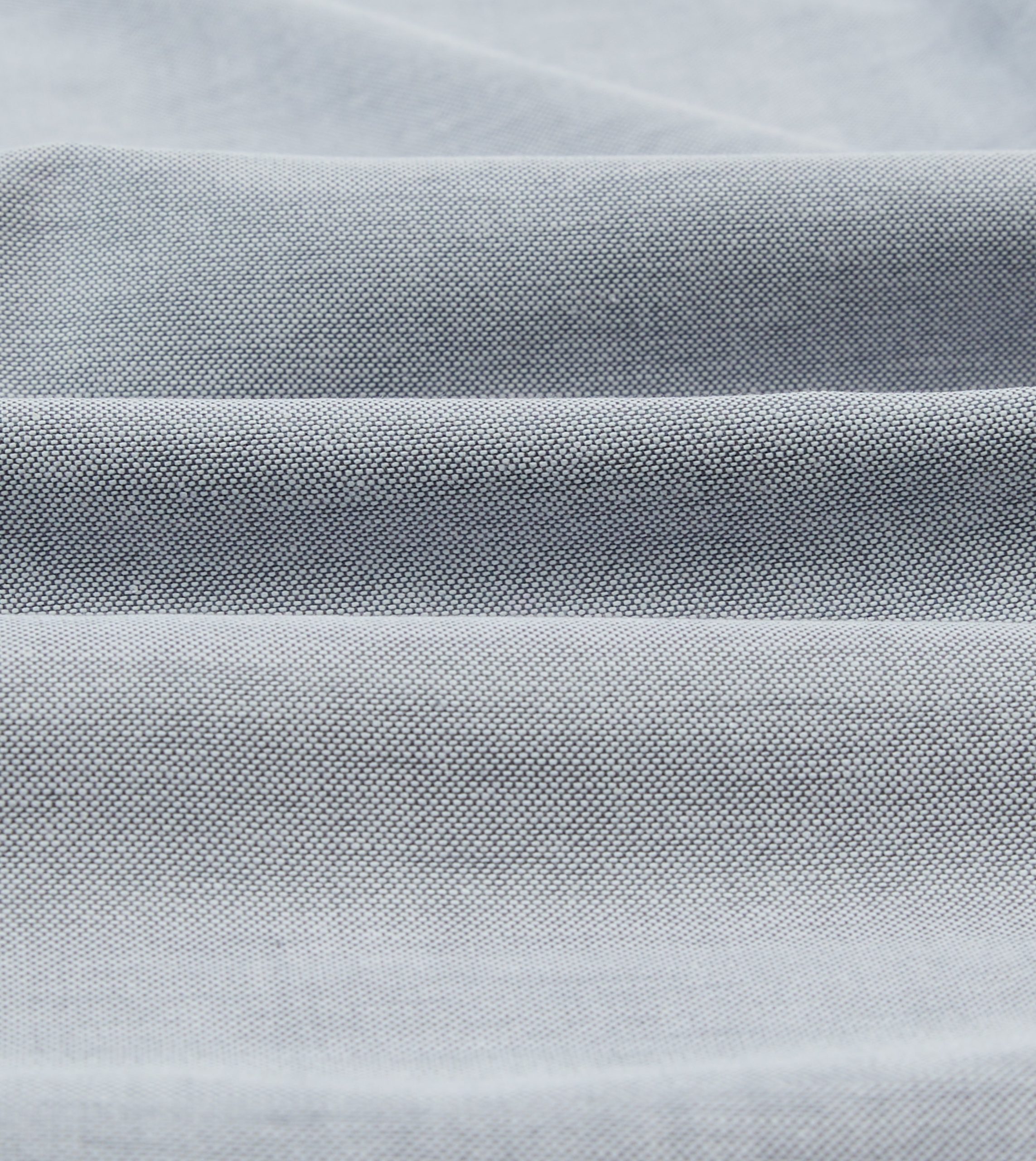 Grey Cotton Oxford Cloth Button-Down Shirt - Image 2