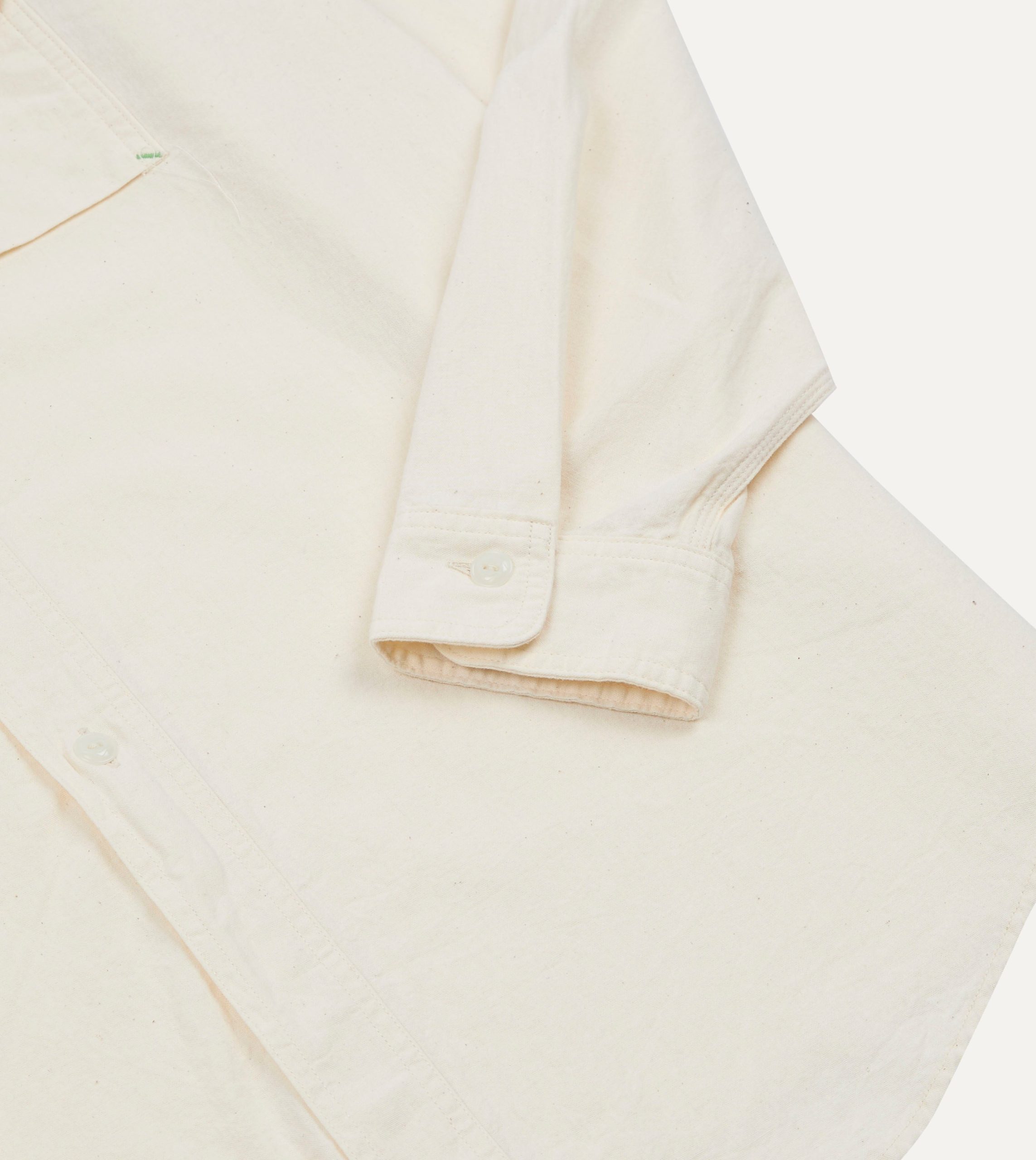 Big Yank '1935' Ecru Chambray Shirt - Image 5