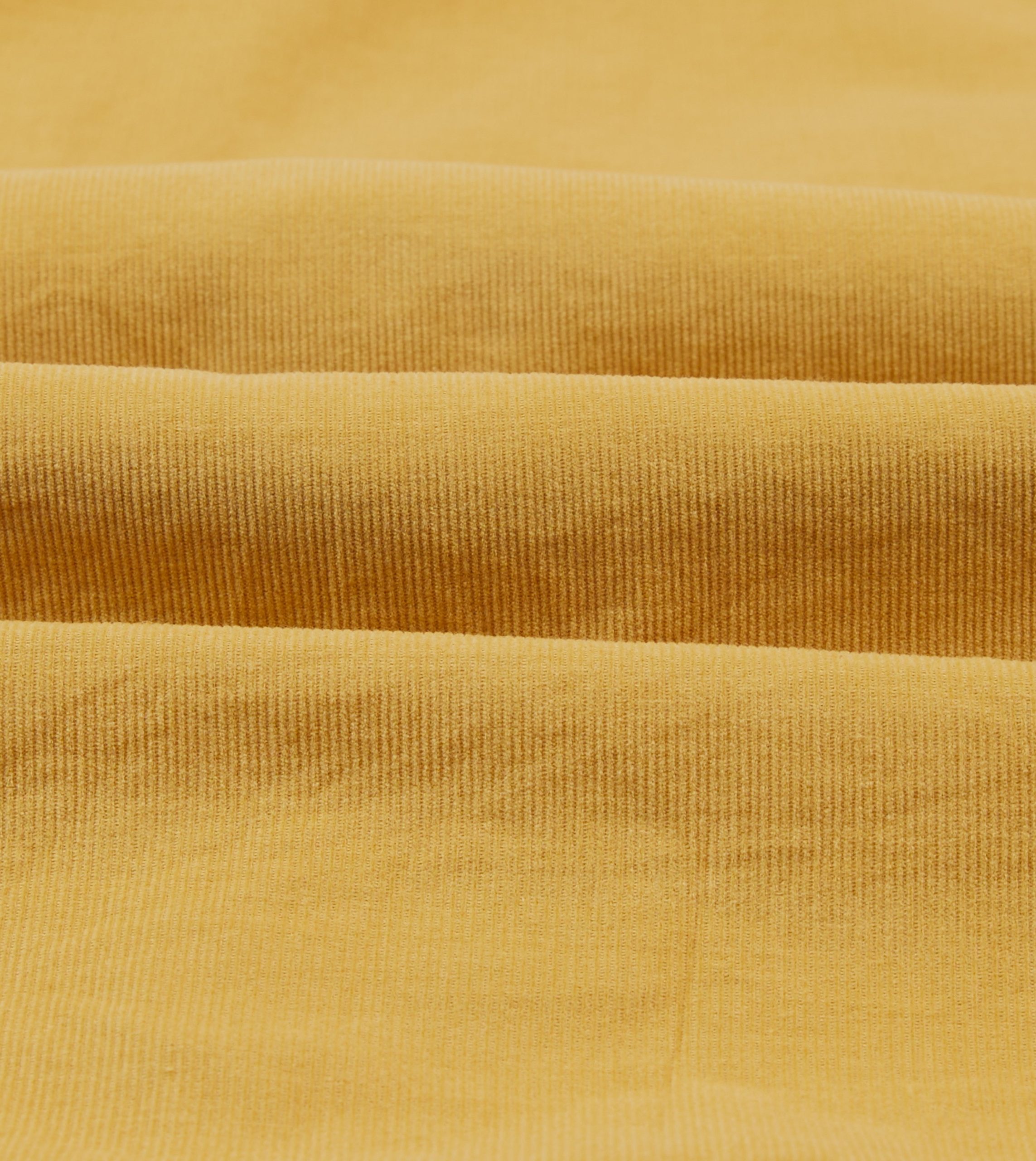Yellow Corduroy Two-Pocket Western Shirt - Image 2