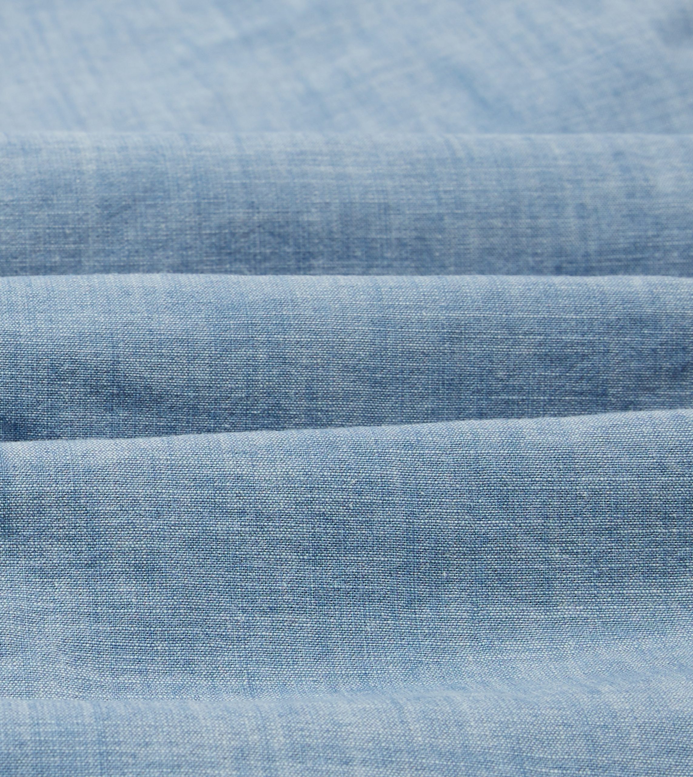 Chambray Two-Pocket Western Shirt - Image 2