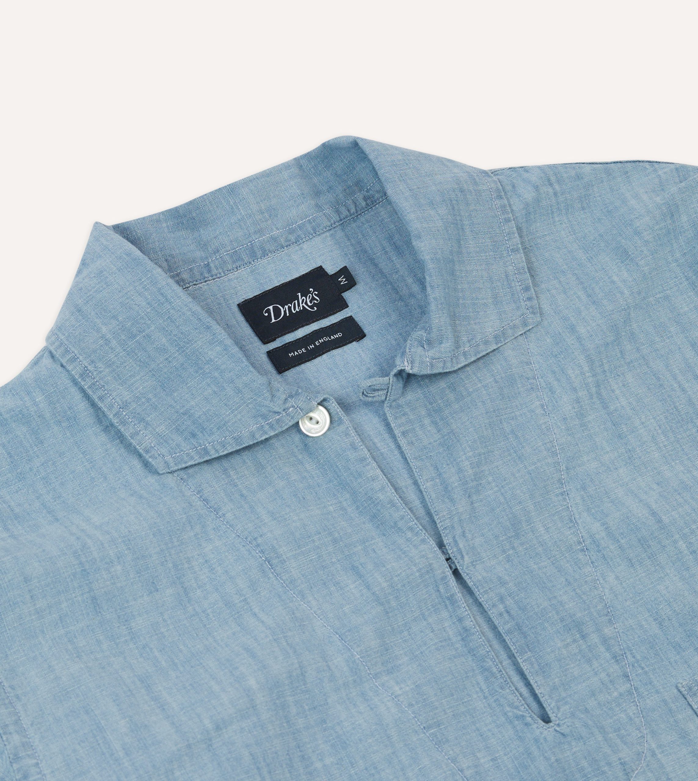 Blue Chambray Smock - Image 3