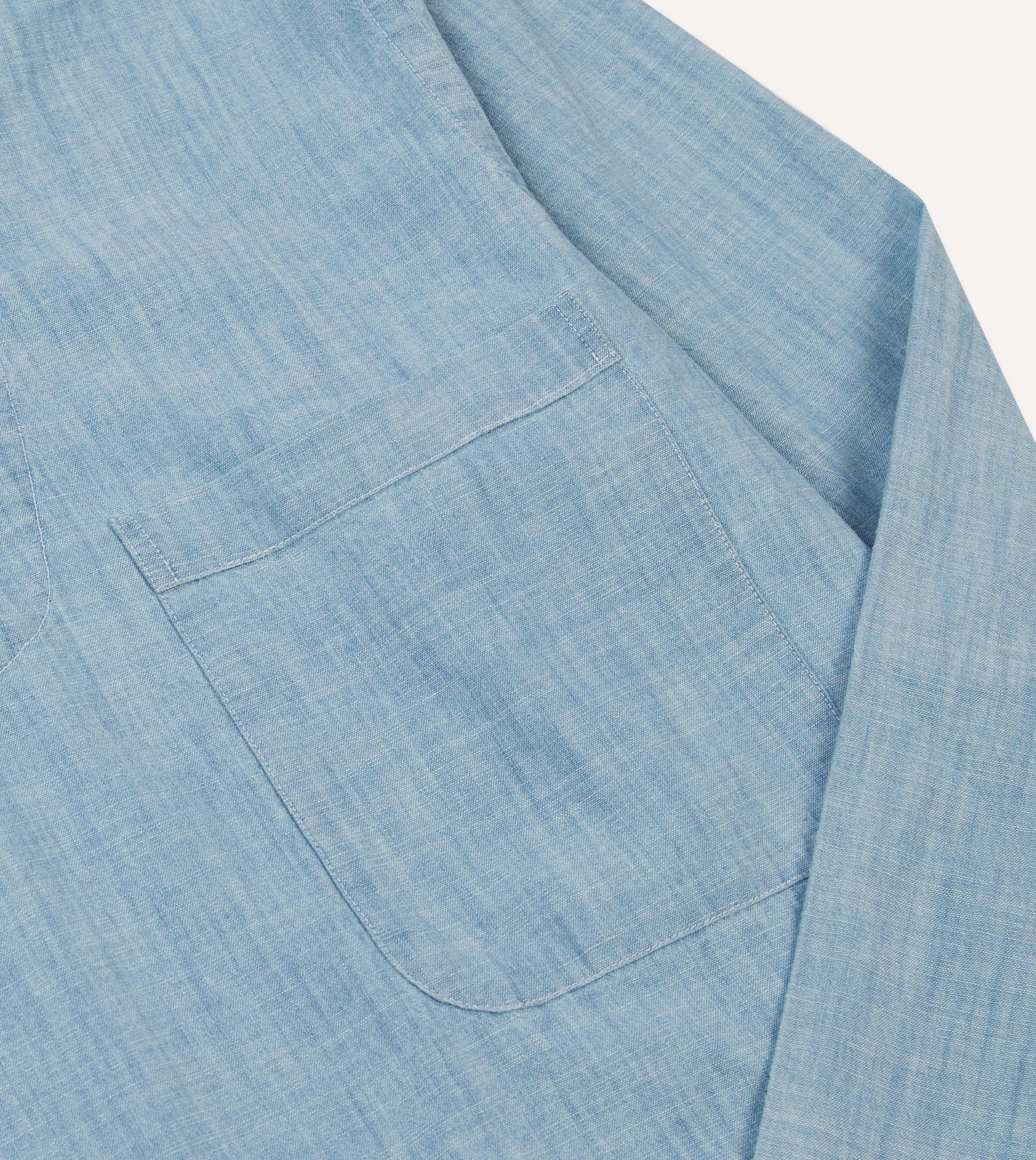Blue Chambray Smock - Image 4