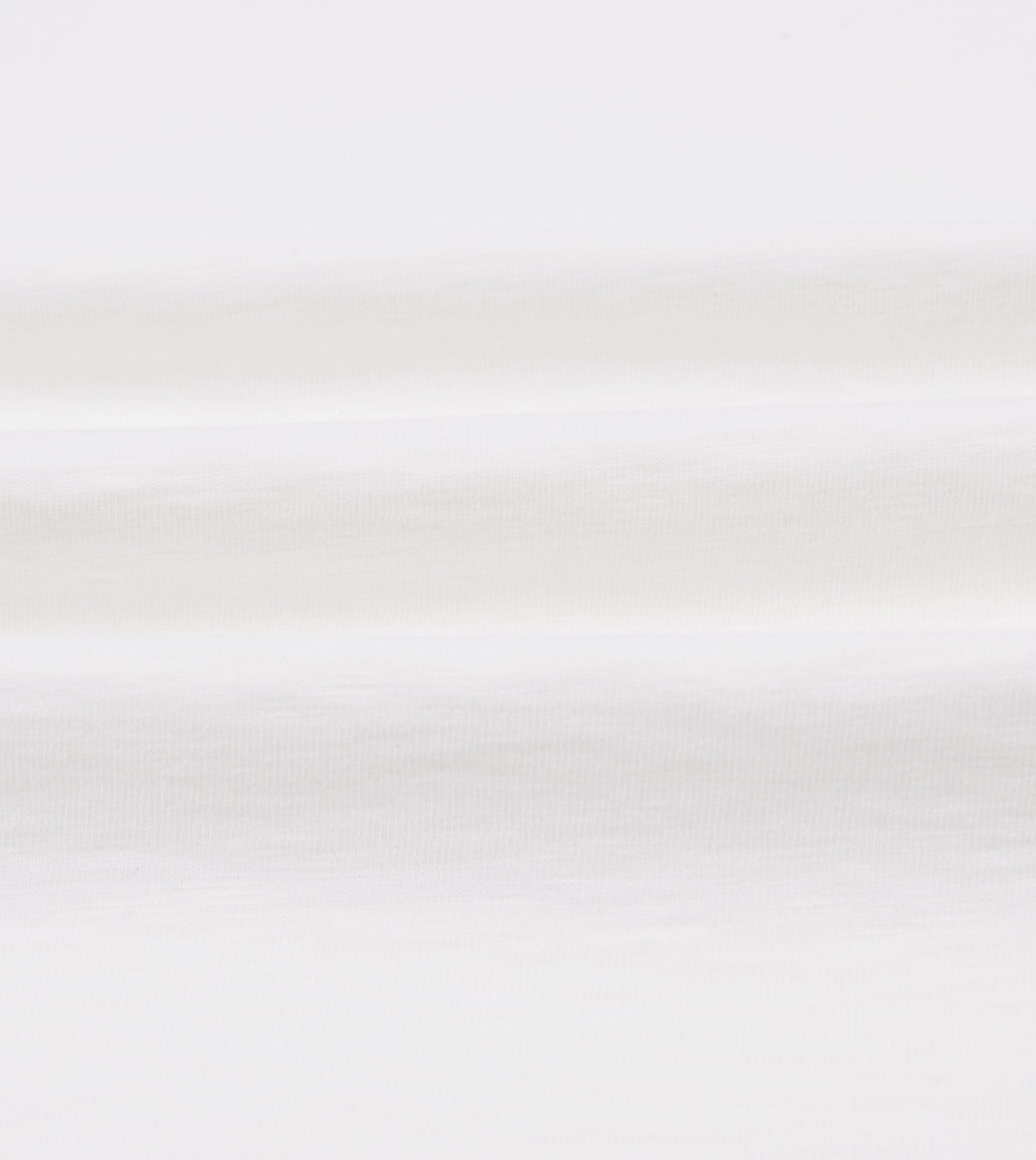 White Flamé Cotton Crew Neck Hiking T-Shirt - Image 2