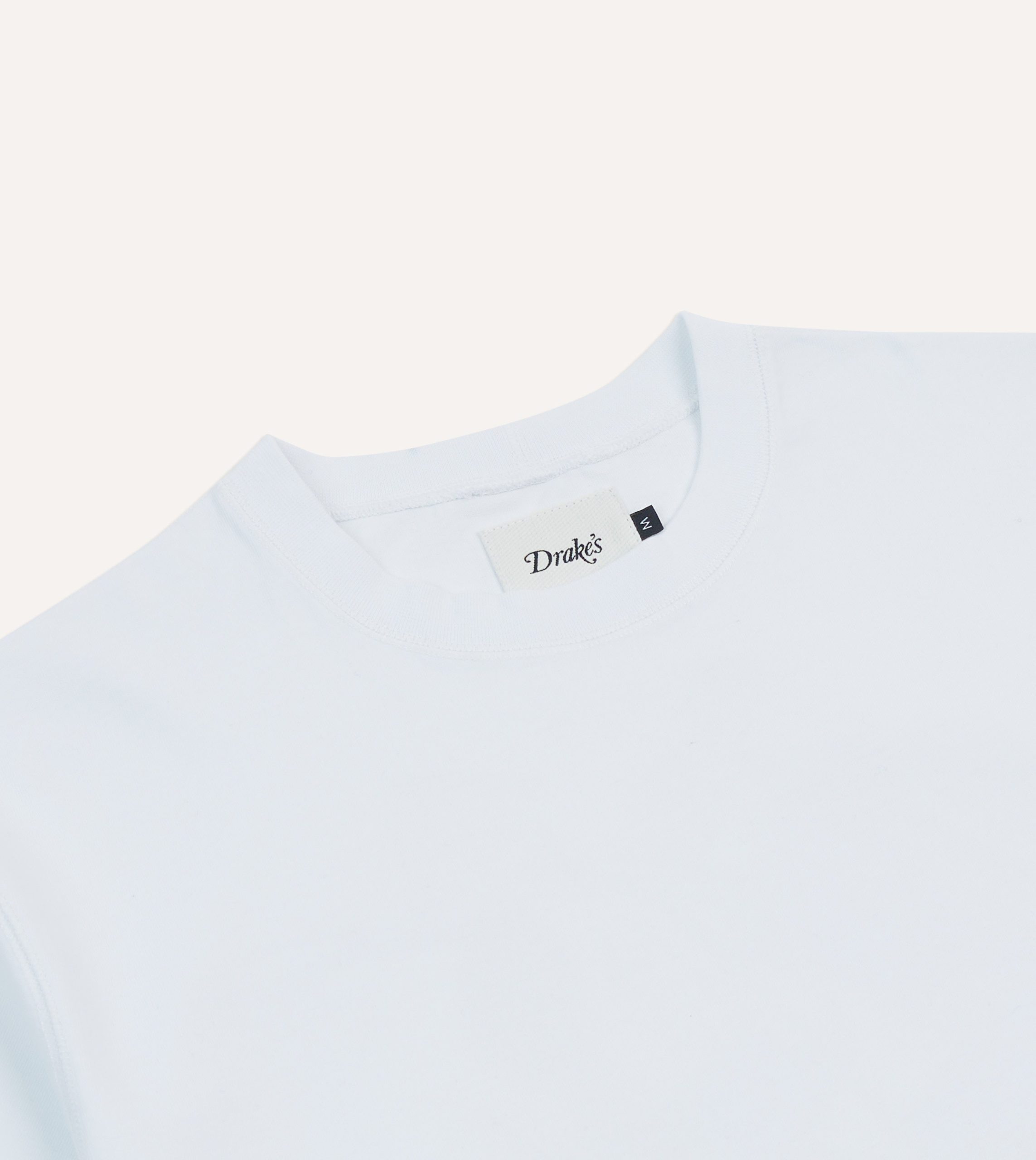 Drake's and New Balance White Graphic T-Shirt - Image 4