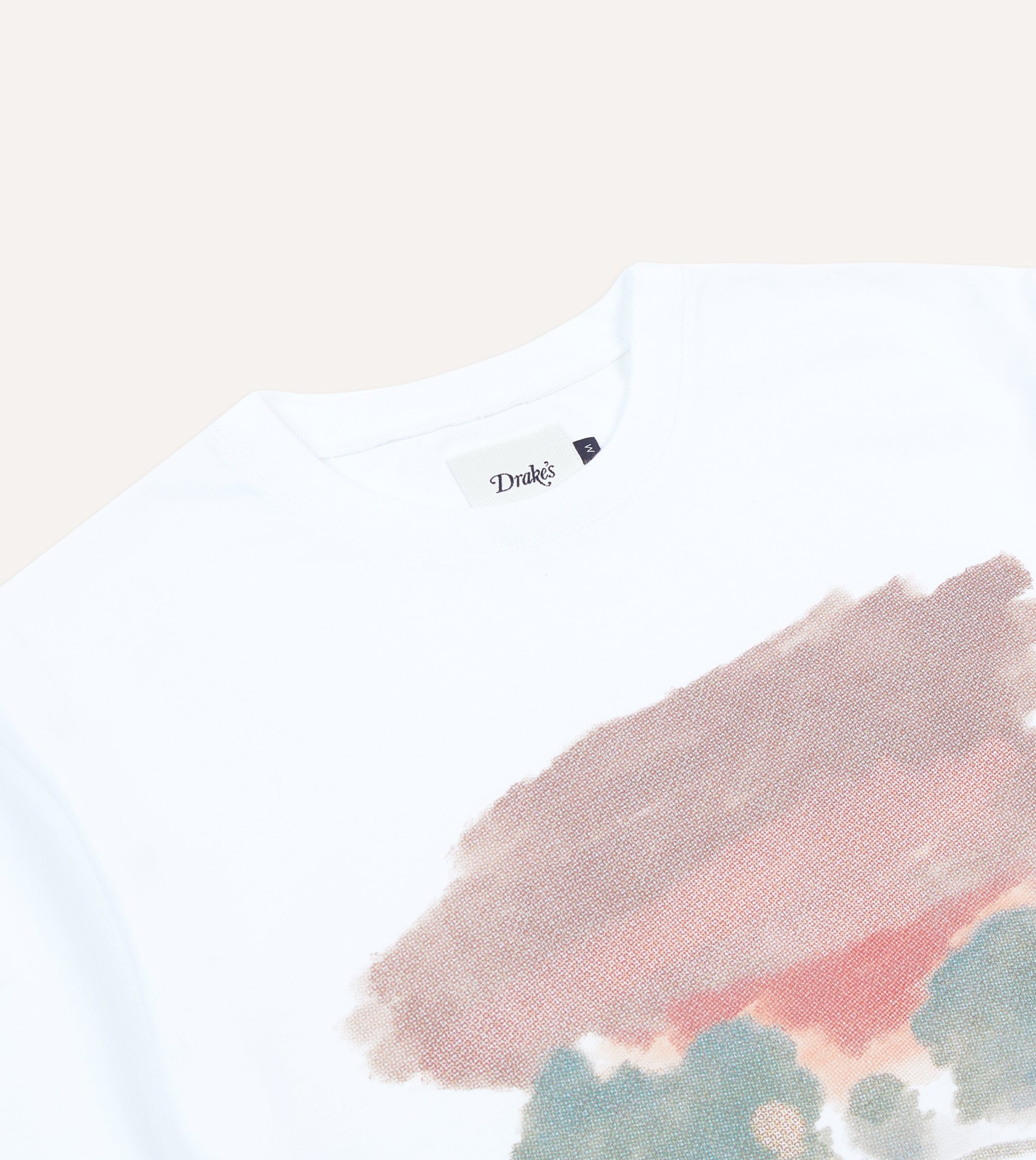 White Street Print Short-Sleeve Hiking T-Shirt - Image 3