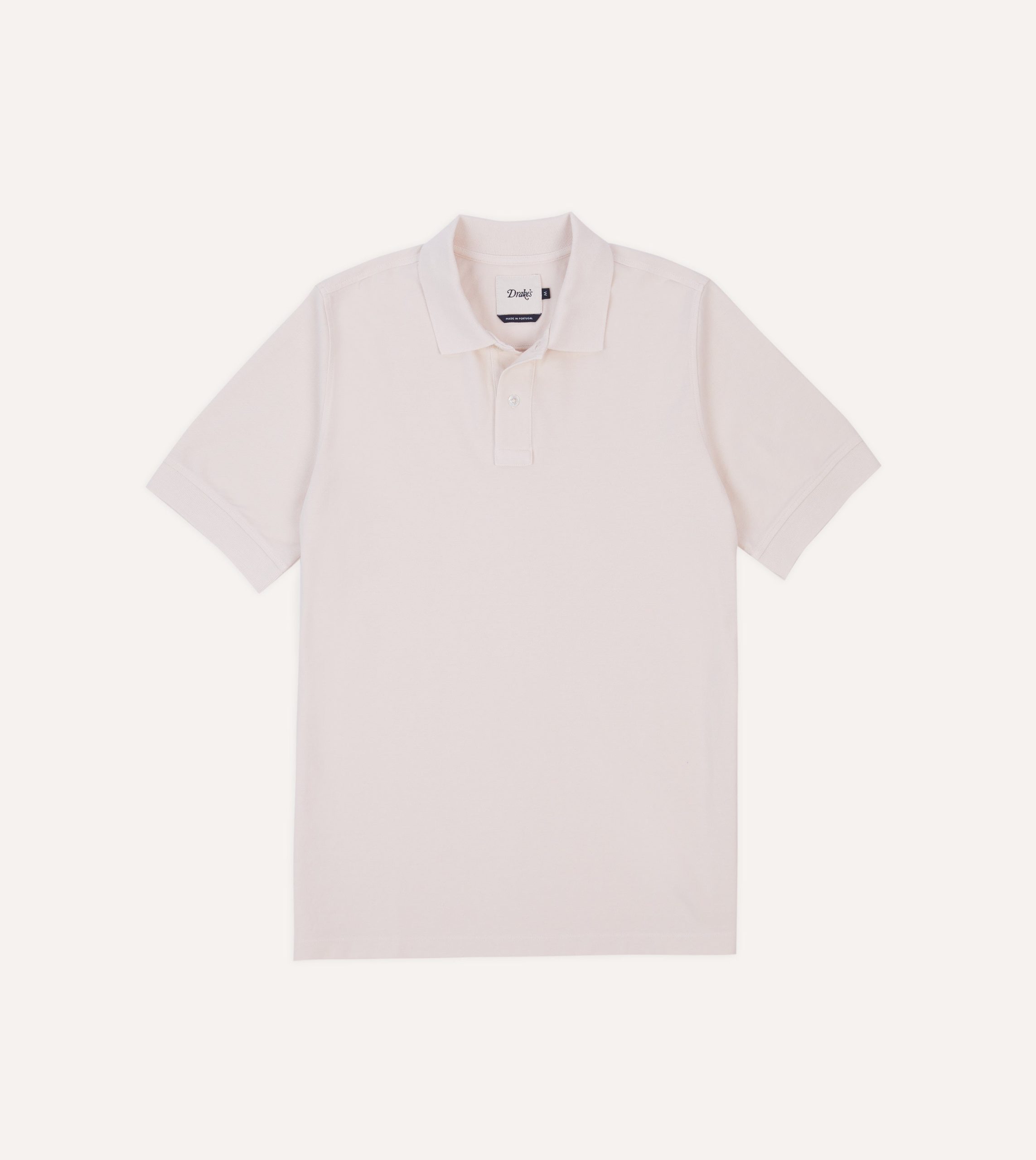 Pink Piqué Cotton Polo Shirt