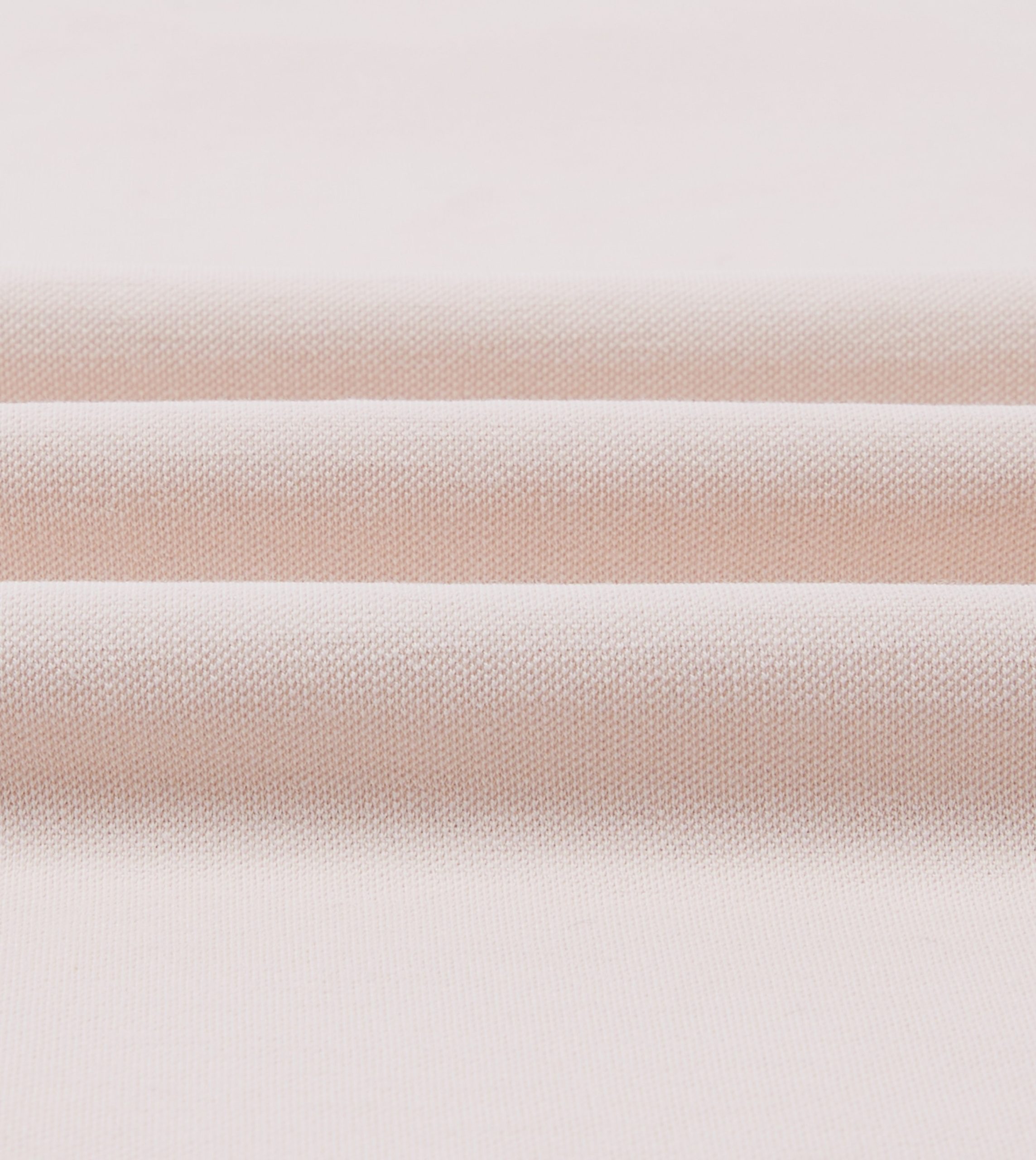 Pink Piqué Cotton Polo Shirt - Image 2