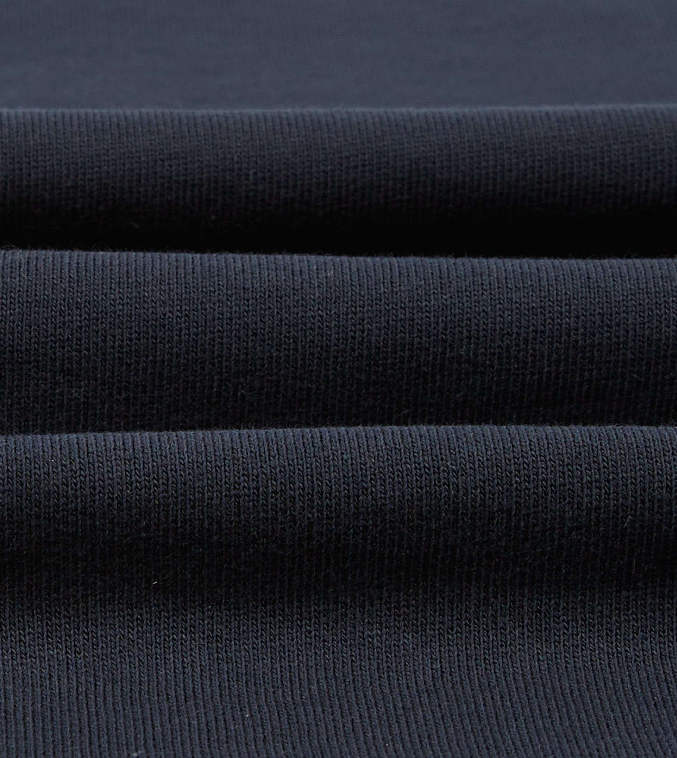 Navy Heavy Cotton Crew Neck Hiking T-Shirt - Image 2