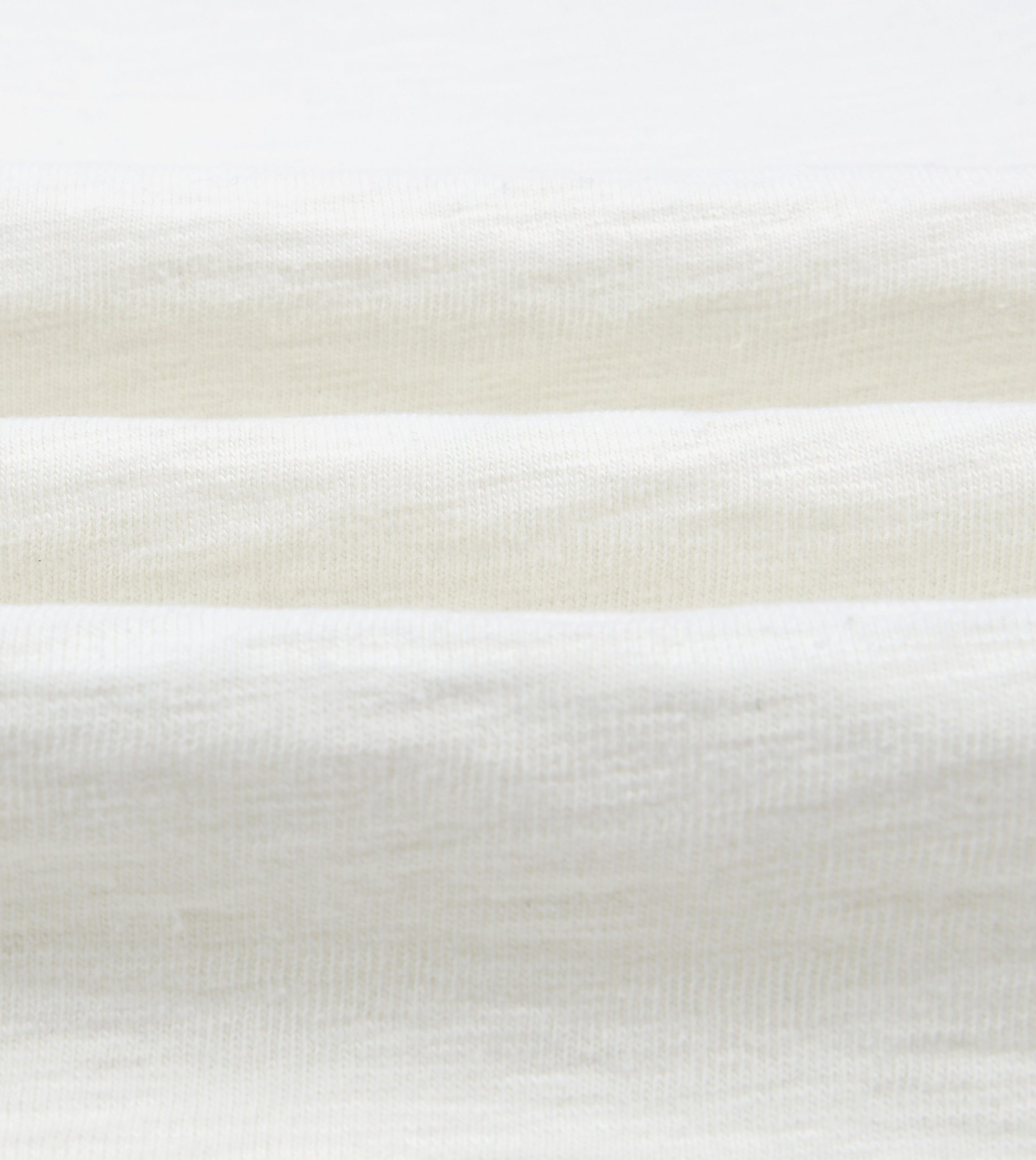 Ecru and Green Chevron Cotton Rugby Shirt - Image 2