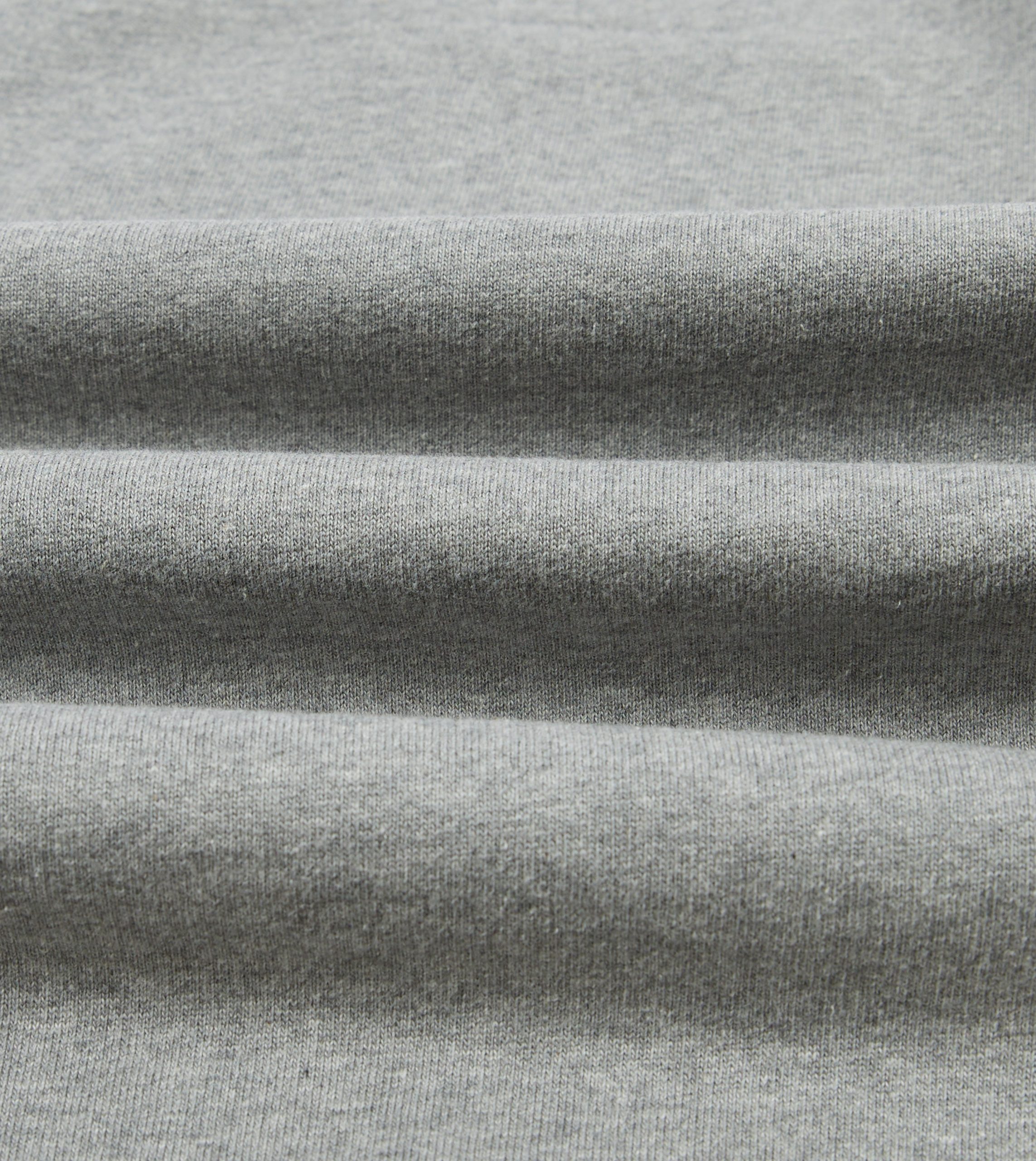 Grey Brushed Cotton Jersey Sweatshirt - Image 2