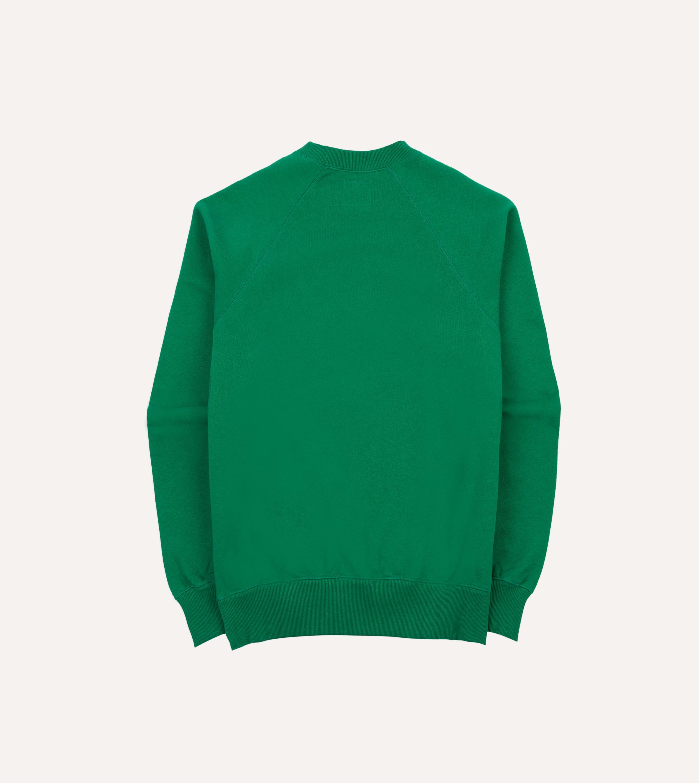 Green Cotton Cashmere Sweatshirt - Image 5