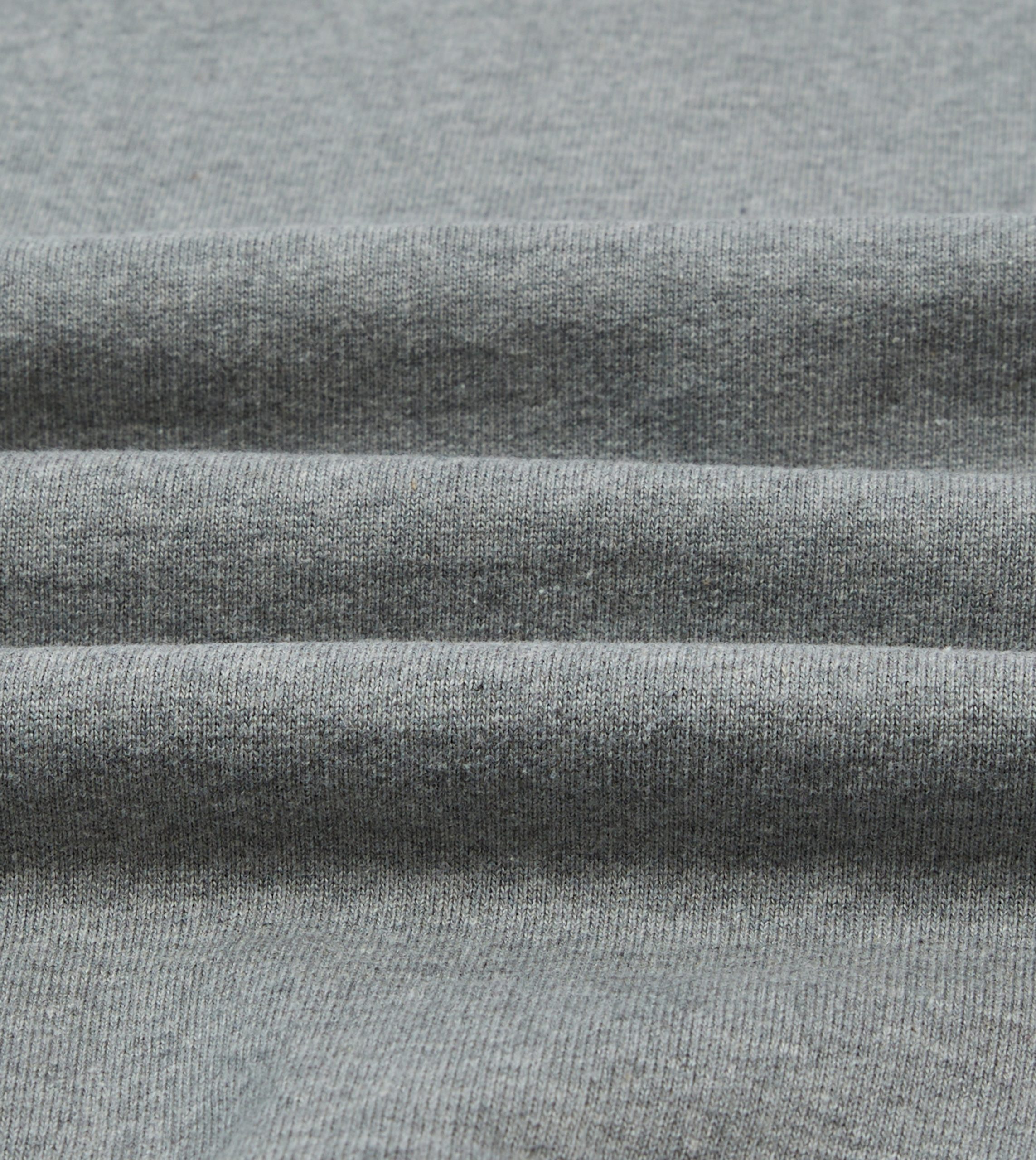 Grey Cotton Quarter Zip Collared Sweatshirt - Image 2
