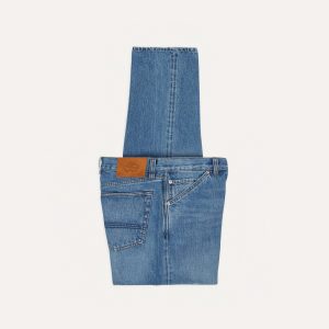 Custom Wash 14.2oz Japanese Selvedge Denim Five-Pocket Jeans