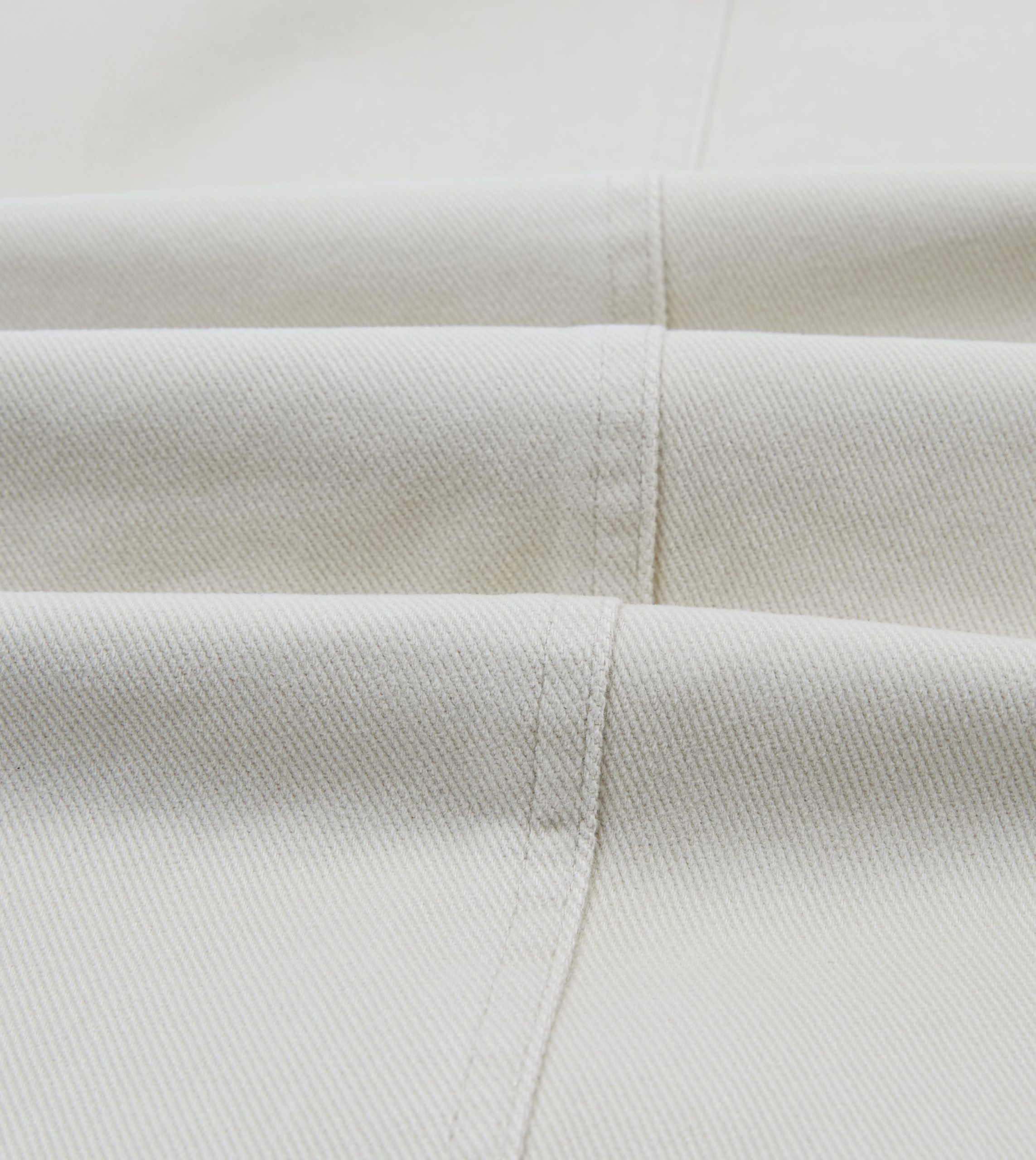 Ecru Heavy Cotton Twill Games Trousers - Image 2