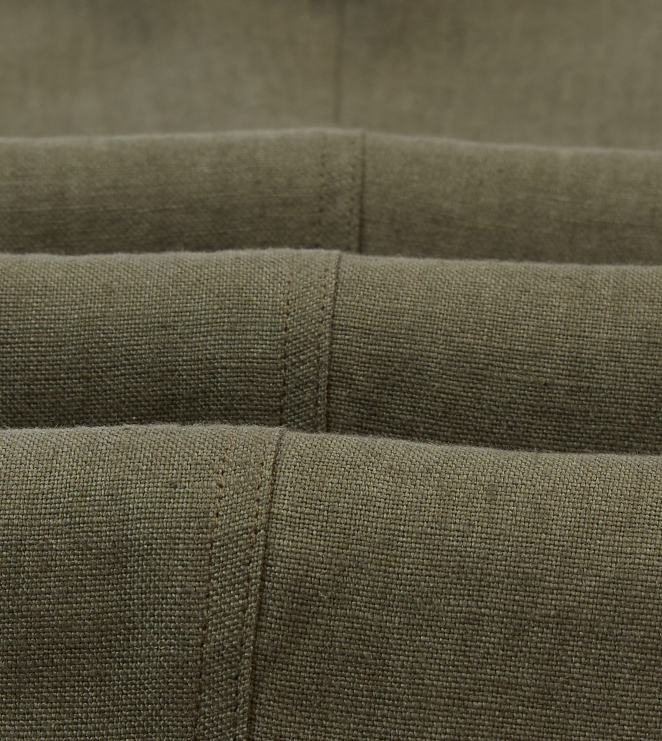 Olive Antique Linen Games Trousers - Image 2