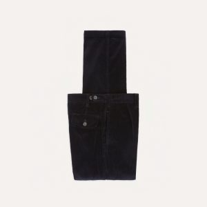 Navy Cotton Corduroy Games Trousers