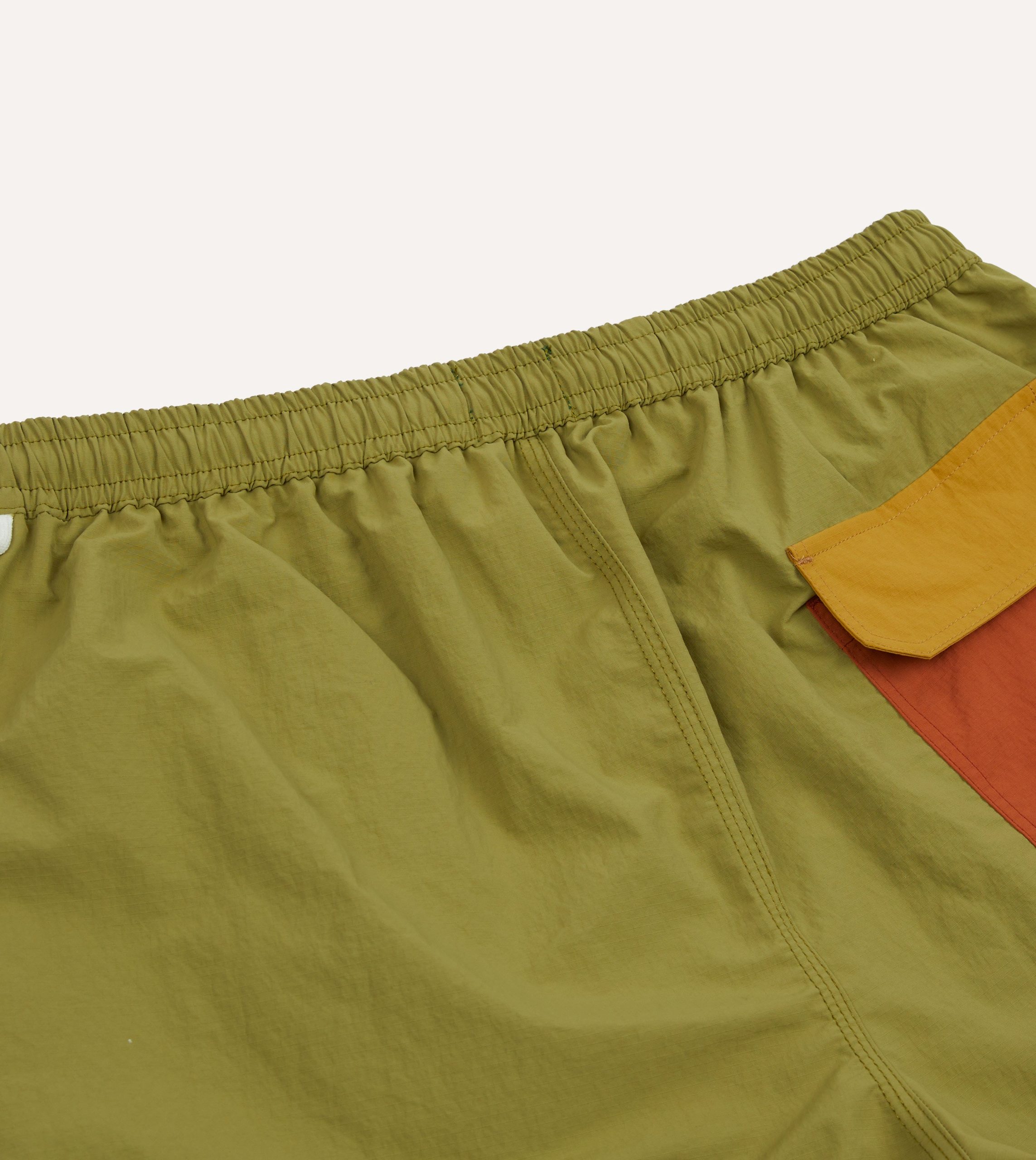 Drake's and New Balance Ripstop Nylon Swim Shorts - Image 4