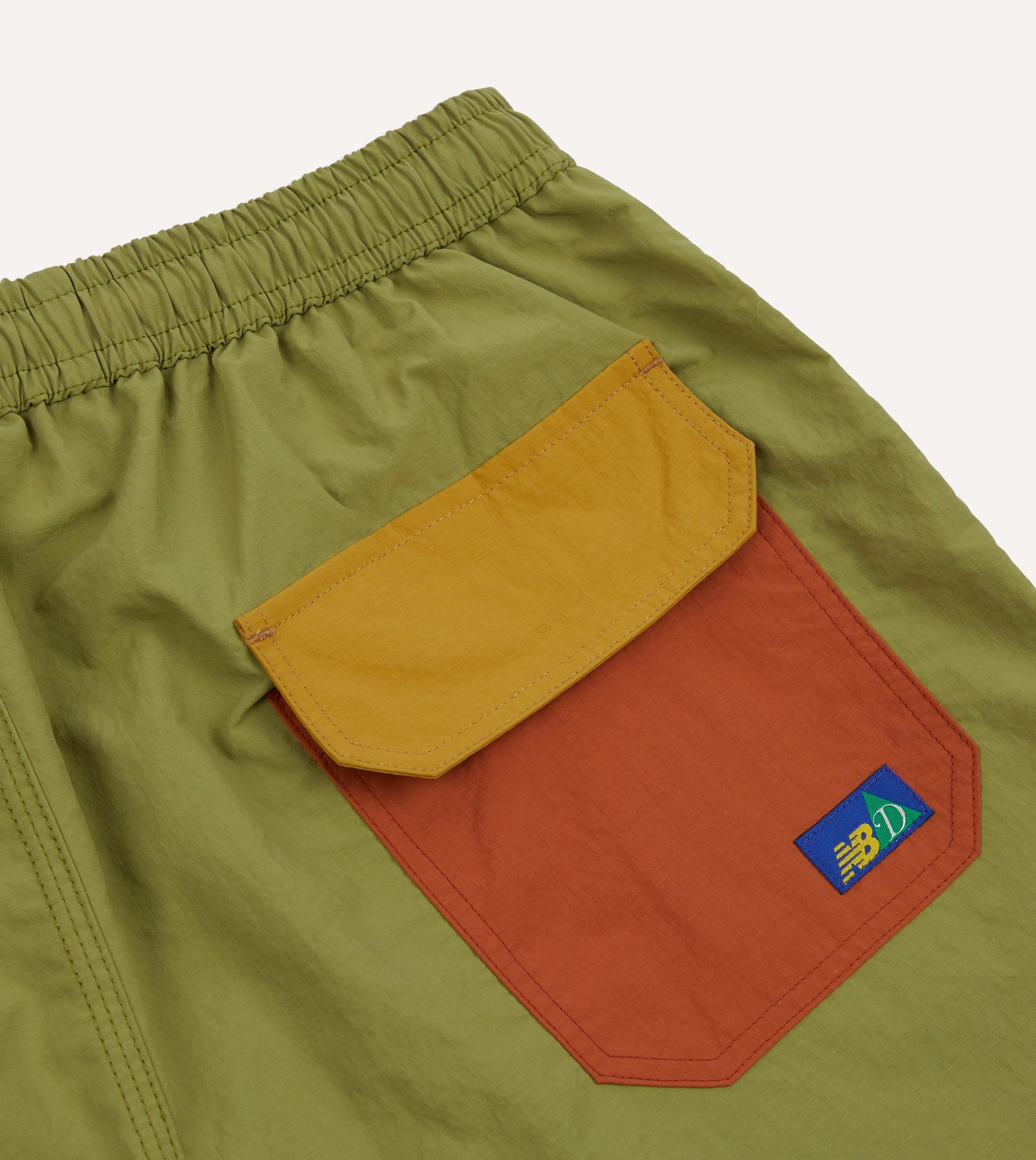 Drake's and New Balance Ripstop Nylon Swim Shorts - Image 5